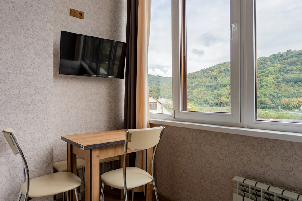 Новые апартаменты с видом на горы