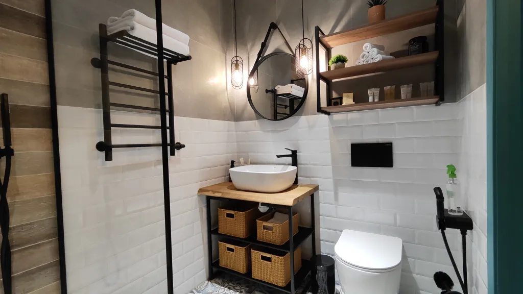 Уютная комната-студия на берегу Волги