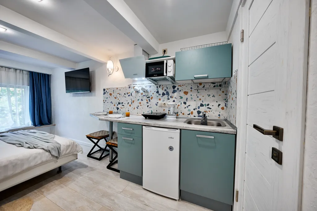 Квартира Апартаменты в зеленых тонах — Москва