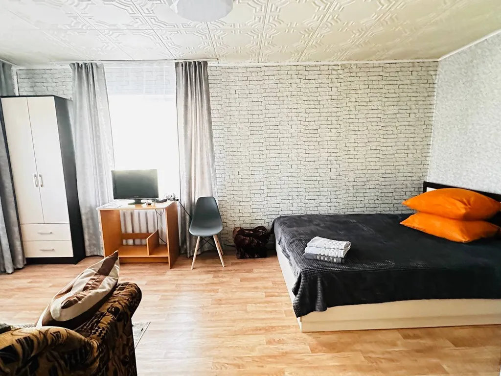 Комфортная квартира до 4 человек с балконом