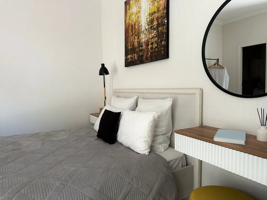 Уютная квартира с двориком, рядом с песчаным пляжем