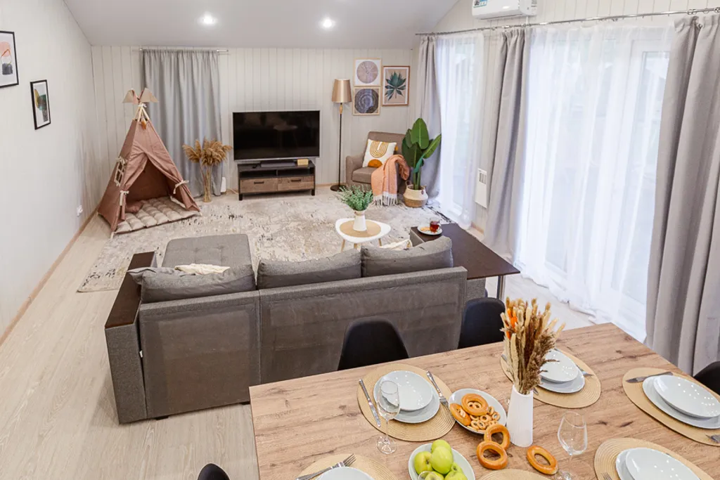 Термальный - дом с жаркой сауной внутри