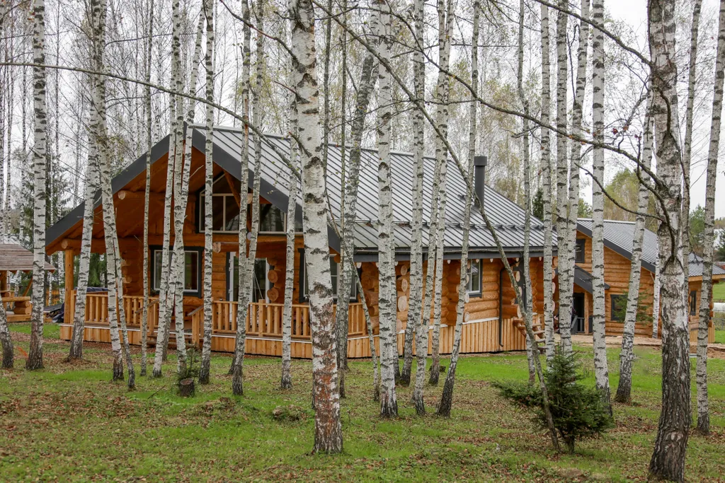 Величественный двухэтажный коттедж Кебрачо на Усадьбе скульптора Эрьзи