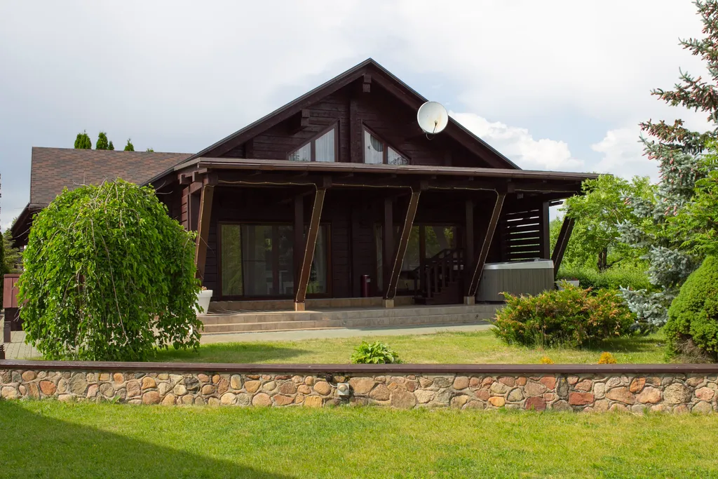 Вилла в Беларуси на озере Мядель