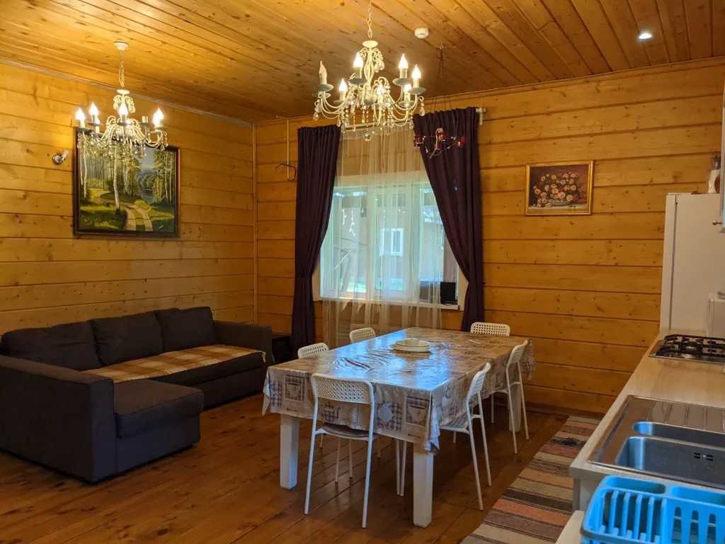 Коттедж Коттедж из клееного бруса прямо среди соснового леса — Мичуринское