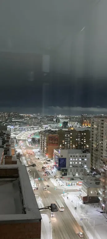 Стильная квартира с красивым видом на город