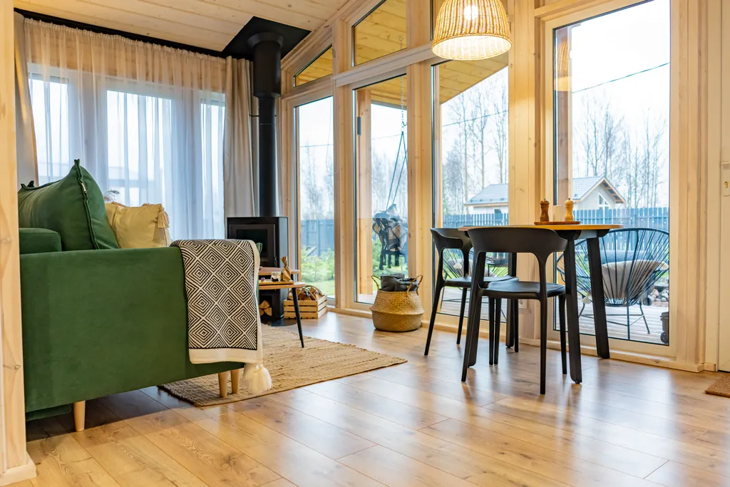 Коттедж Дом Lagom с дизайнерским ремонтом на Ладожском озере — Коккорево