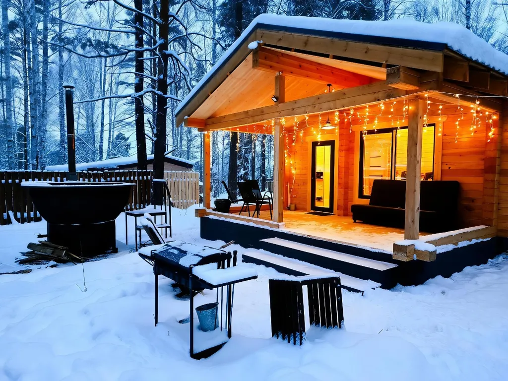 Коттедж Эко-Домик среди леса — аренда посуточно в Верхняя Пышма