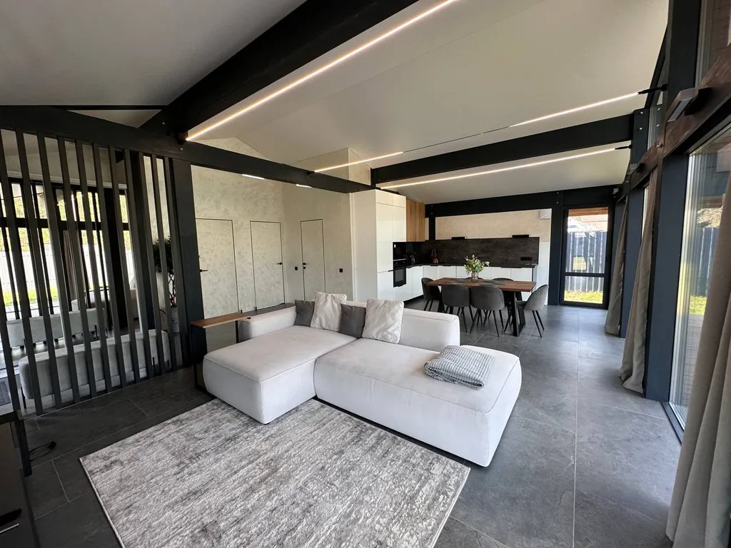 Уютный дом в стиле фахверк