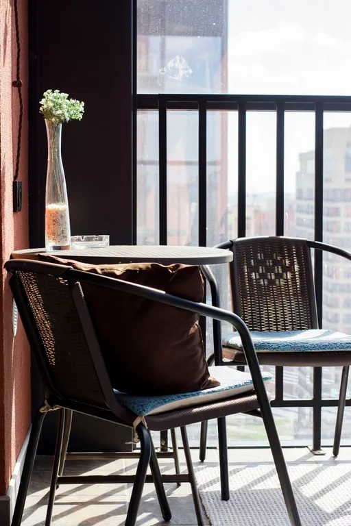 2-комнатная квартира в центре с видом на город