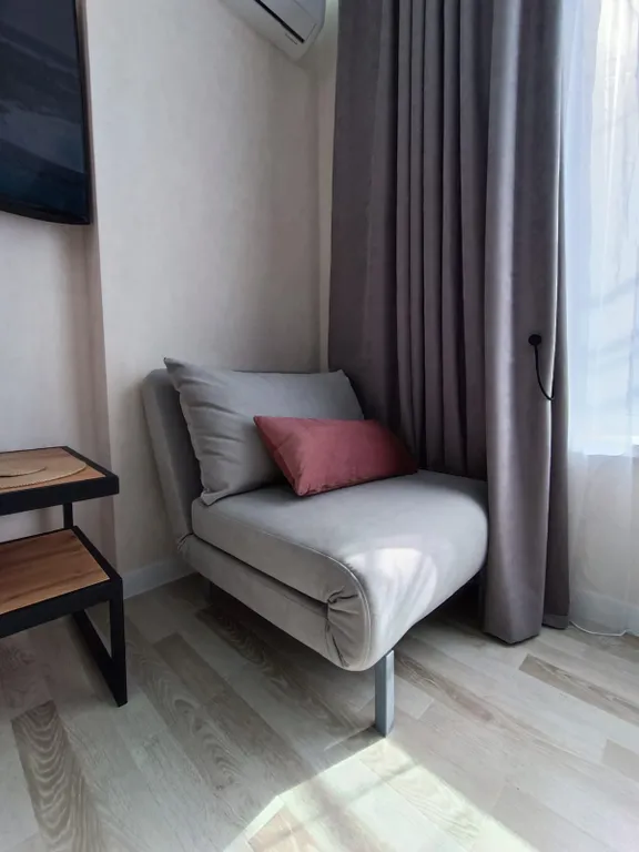 Студи 21 квартира 7 минут до моря для 3х гостей