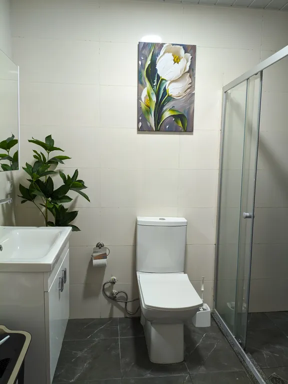 Квартира с видом на горы с газовым отоплением