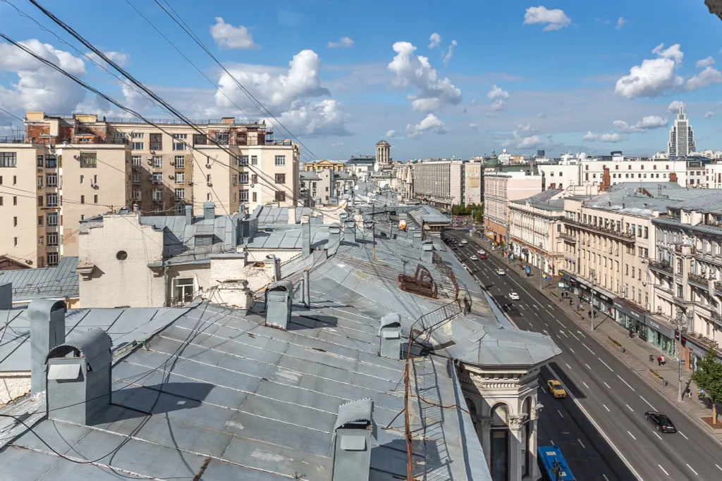 Квартира Квартира Просторная мансарда в самом центре — Москва