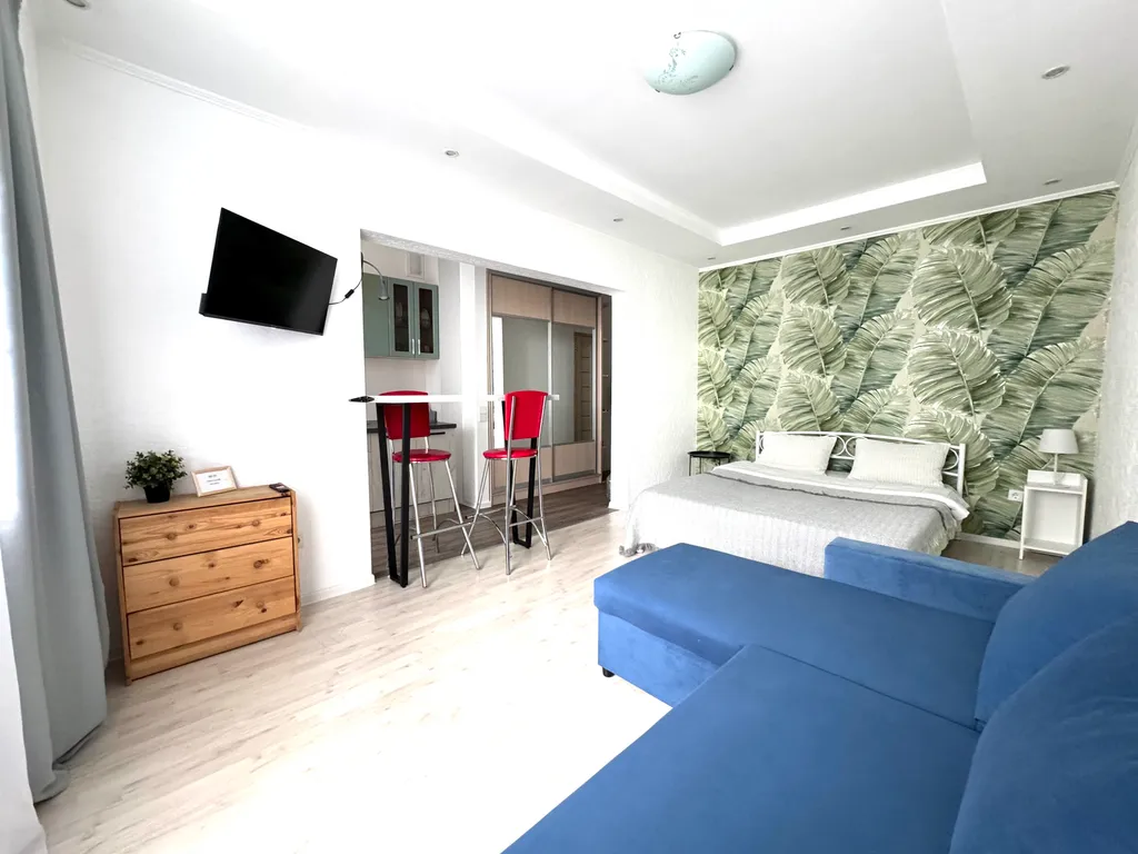 Студия в географическом центре города