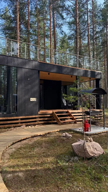 Коттедж 2-комнатный Дом — Четверяково