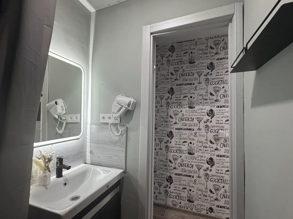 Двухкомнатная квартира с балконом