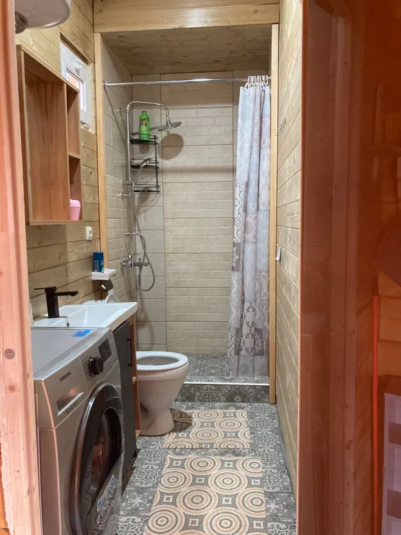 Шале в горах с бассеином и баней