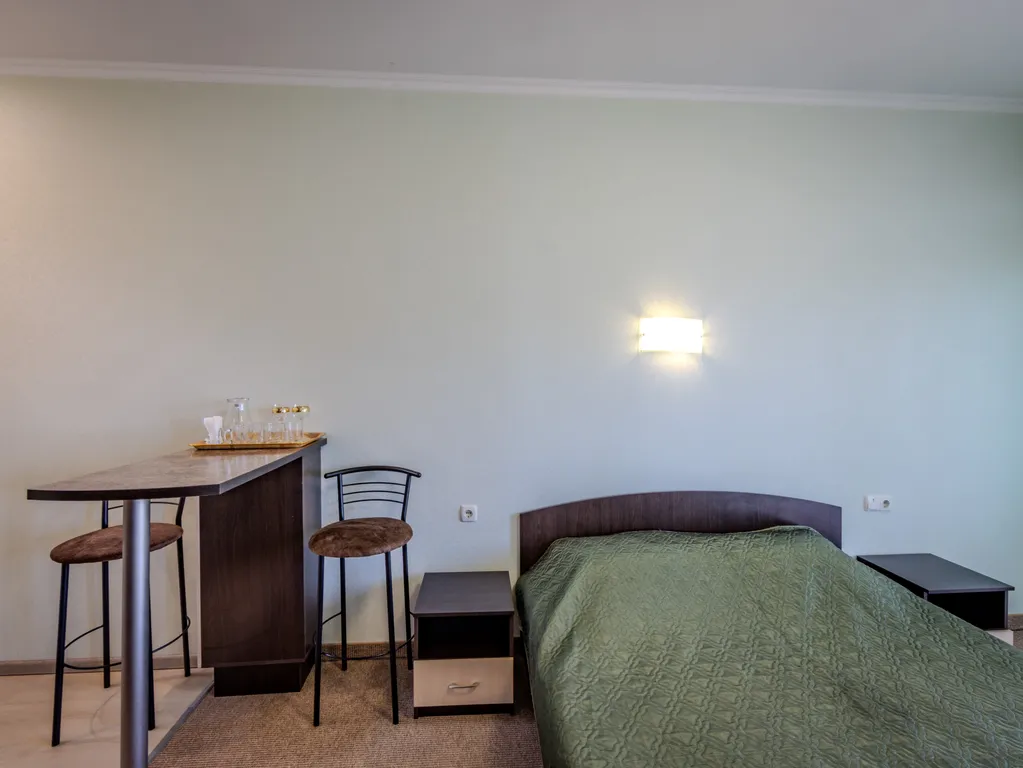 Двухместный номер с одной кроватью, террасой