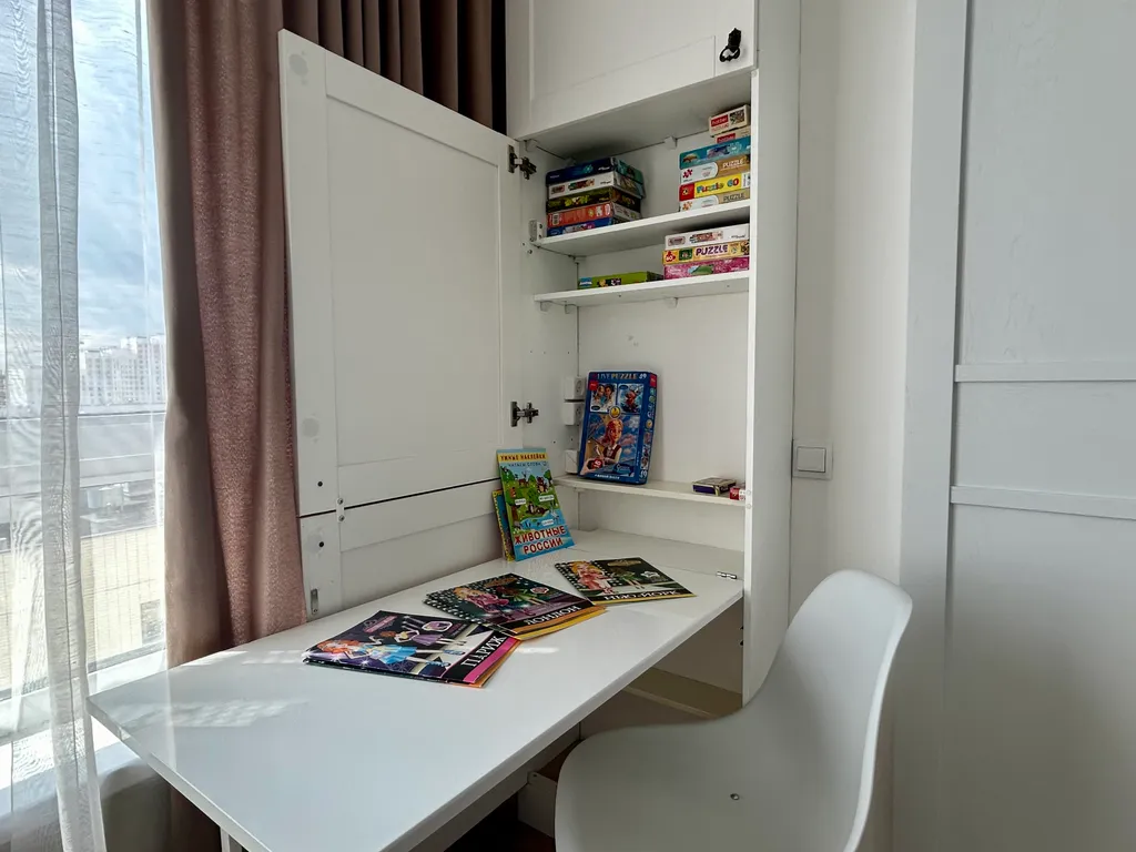 Встречайте рассветы в дизайнерской квартире с видом на Останкино.