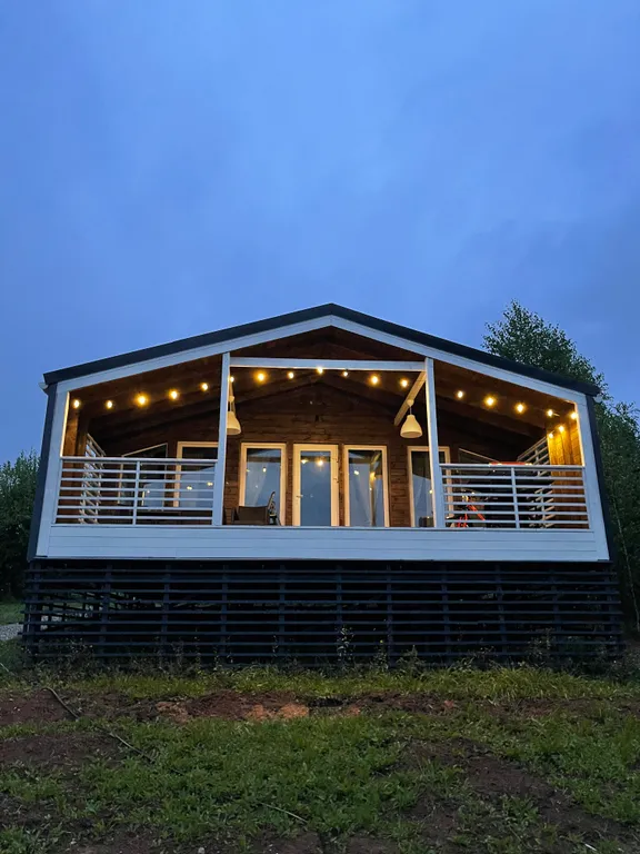 Шале Шамони c панорамным видом