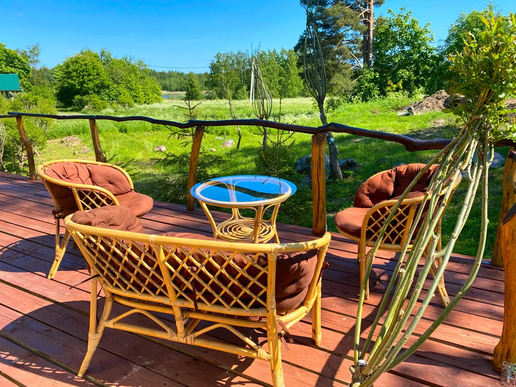 Эко-дом на природе со всеми удобствами