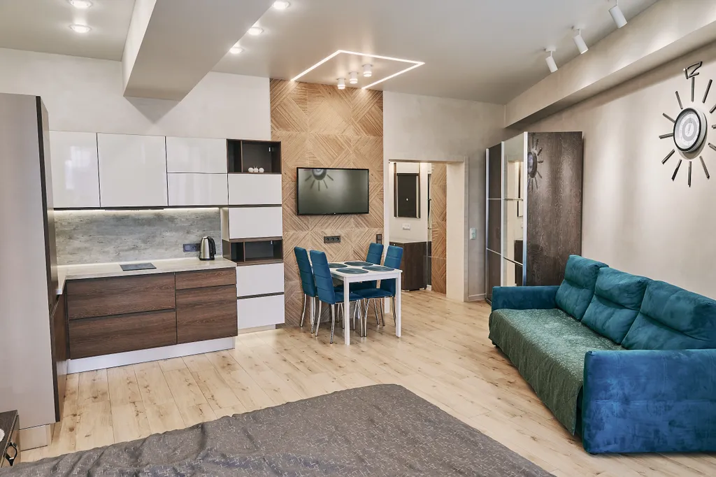 Квартира Квартира Семейный апартамент с видом на бассейн в аквадэлюкс — Севастополь