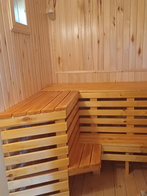 Уютный домик-баня с купелью в тихом местечке