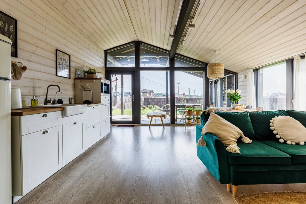 Коттедж Панорамный дом с собственной сауной в элитном поселке — Семеновское