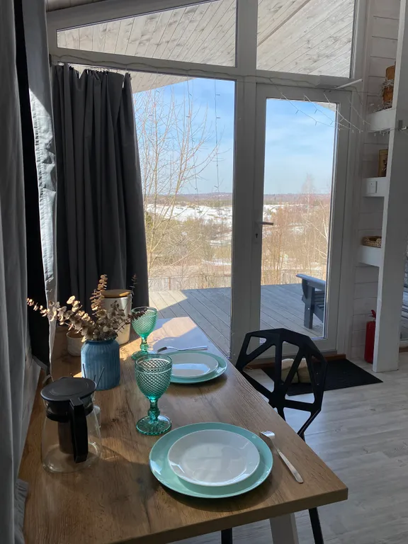 Домик-студия с панорамным видом