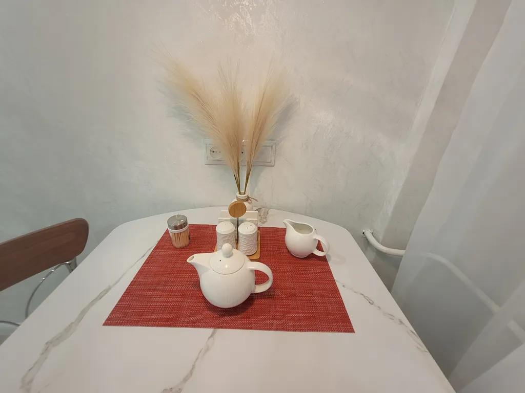 Уютная квартира с видом на заснеженные горы