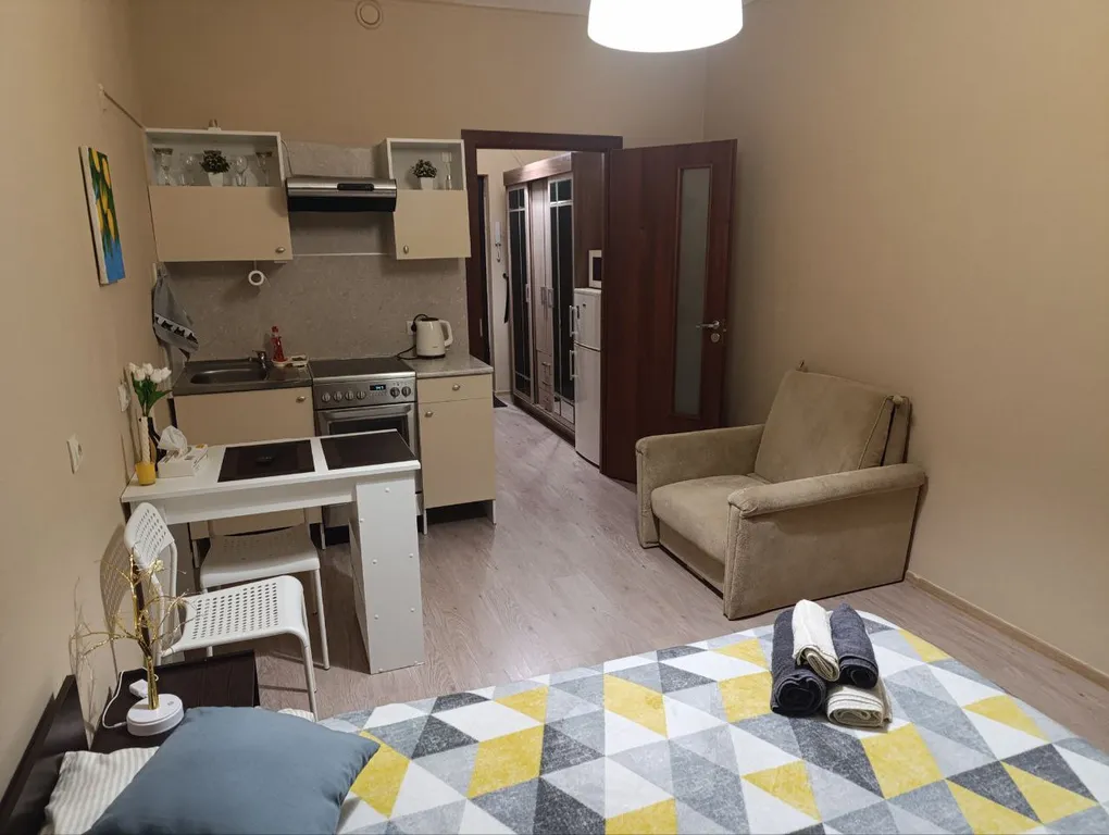 Уютная студия рядом с метро