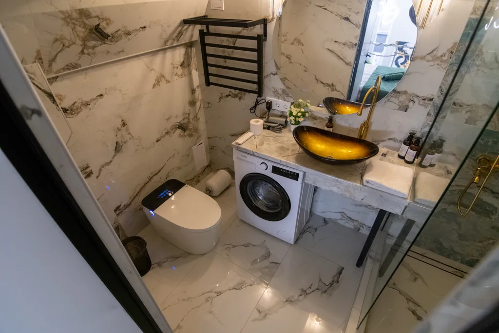 Двухэтажная квартира в стиле лофт