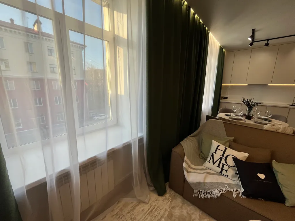 Уютная новая квартира в центре города