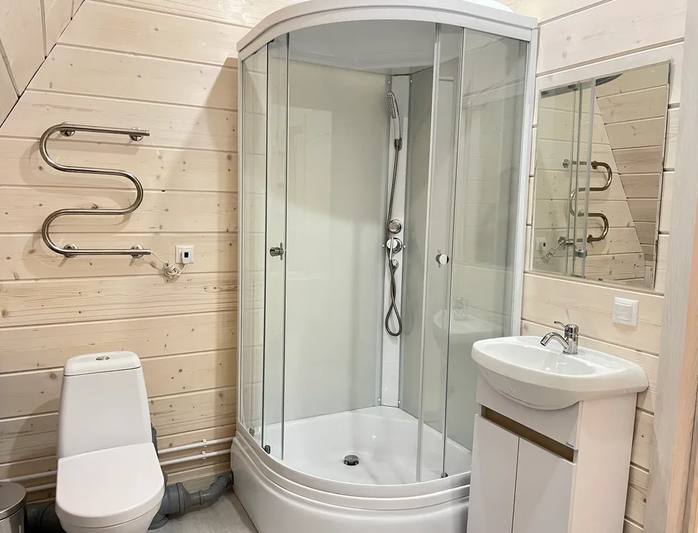 Коттедж Уютный дом аттик А-фрейм у Снетковского озера — Ларионово