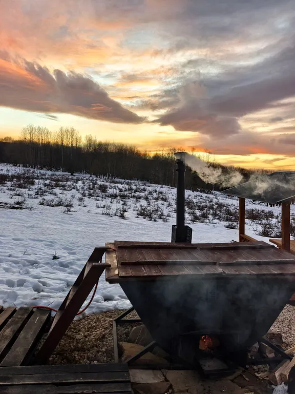 Коттедж Отдых от городской суеты в Адыгеи, домик в лесу А-фрейм — Веселый