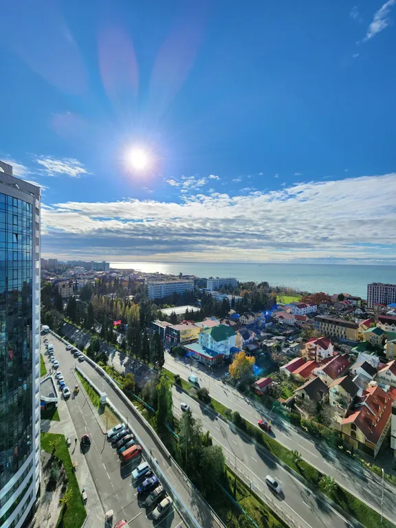 Квартира Большая двухкомнатная квартира с видом на море — Адлер
