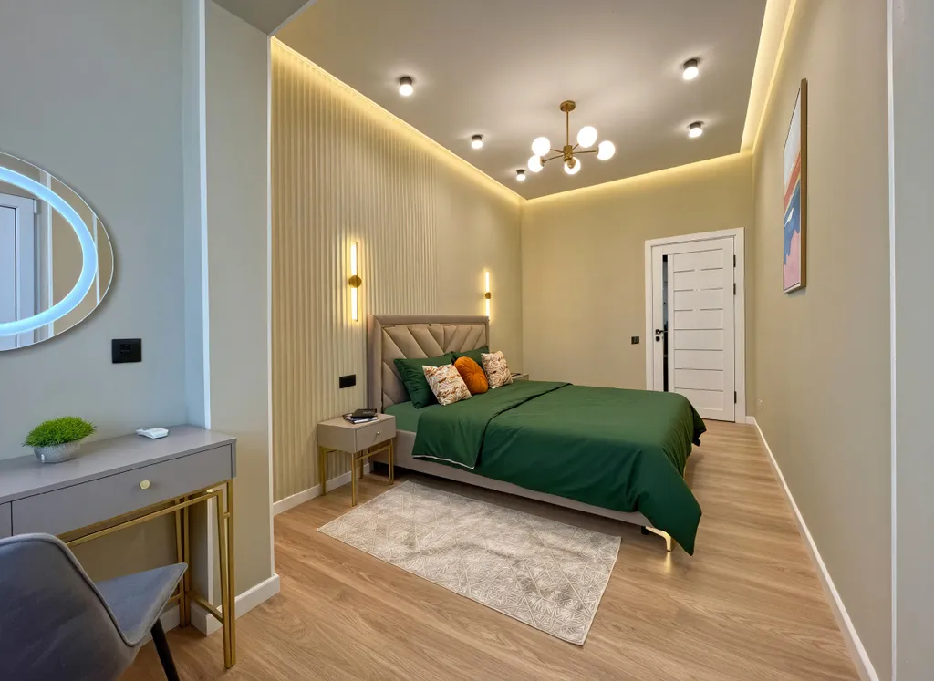 Панорамные апартаменты с дизайнерским стилем