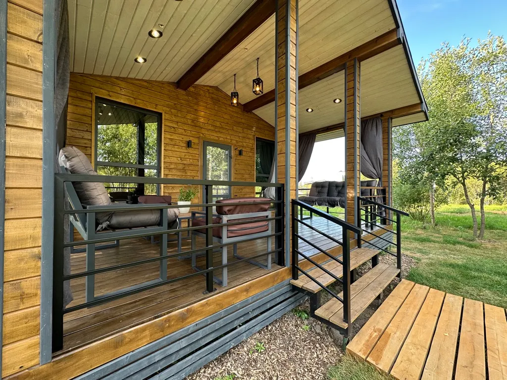 Коттедж Коттедж Уютный эко-отель вблизи города — Разметелево