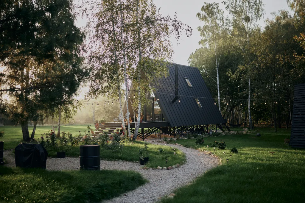 Шале в Беловежской Пуще Forest Soul Aframe