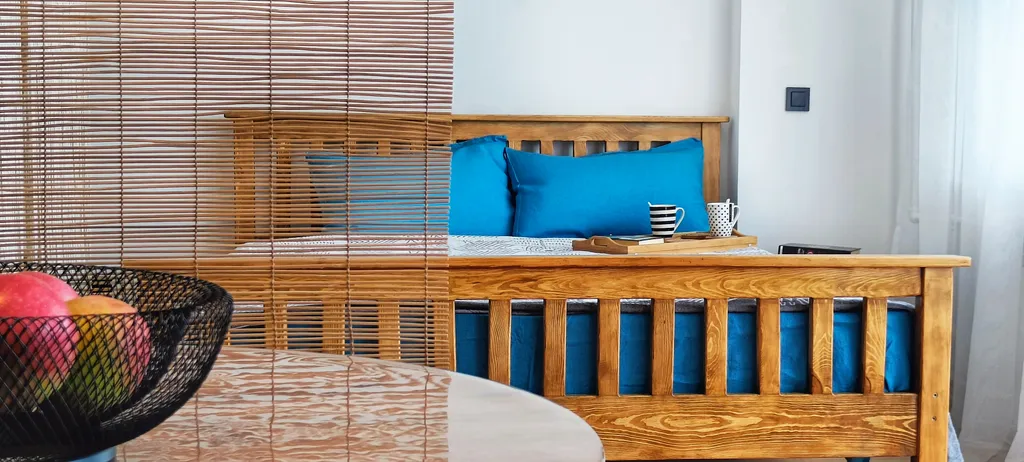 Студия с видом на горы в самом центре