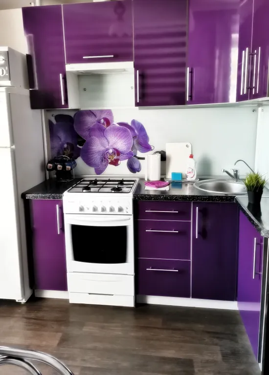 Чистая уютная и яркая квартира