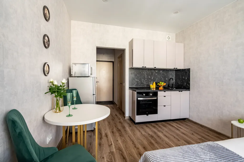 Стильная студия у парка Оккевиль