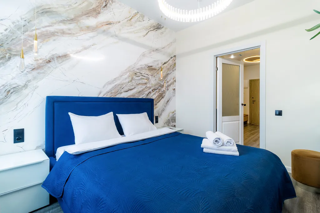 Стильные апартаменты с 2 спальнями