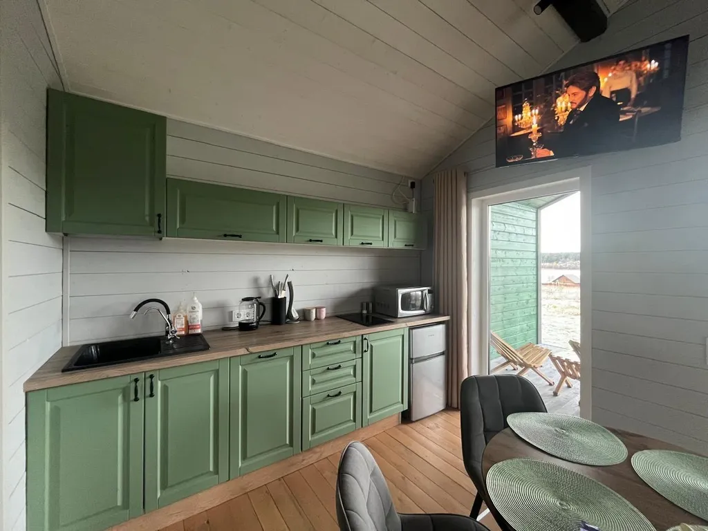 Барнхаус с видом на озеро