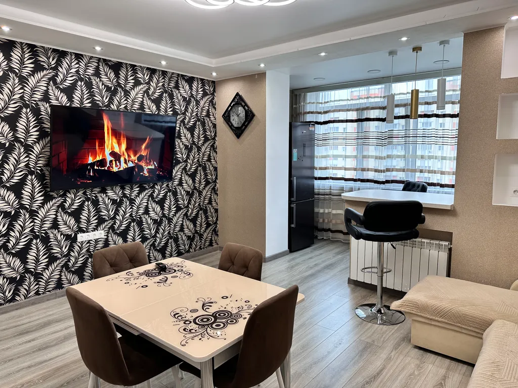 Просторная квартира в спальном районе города