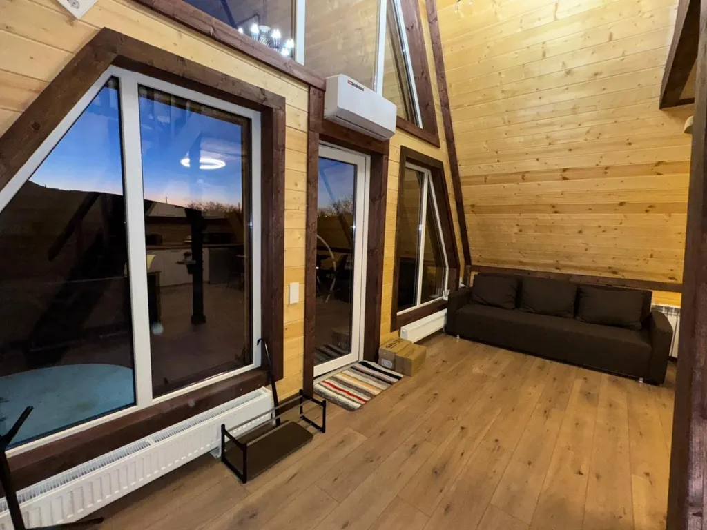 Уютный А-фрейм вдали от городской суеты