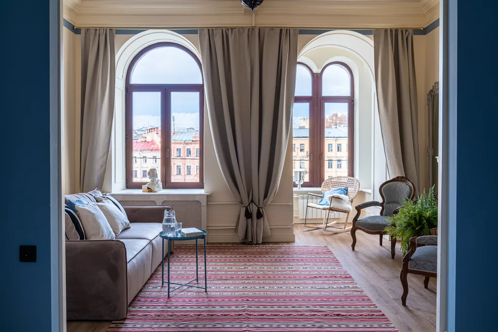 Квартира Светлая видовая квартира с эркером — Санкт-Петербург