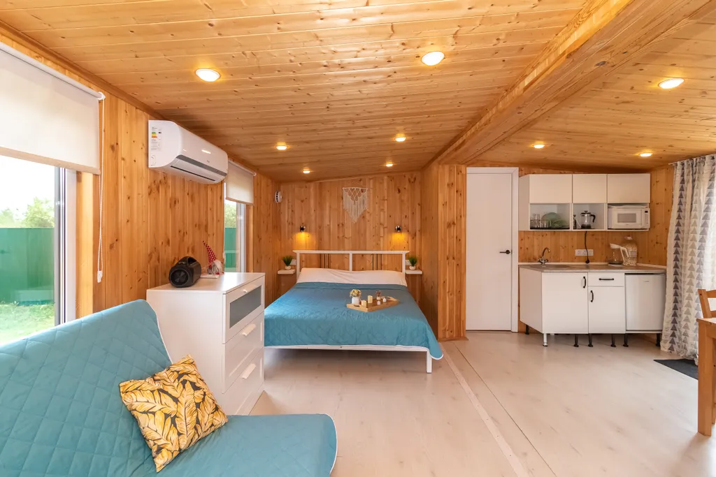 Дом 30m2 — чан, кухня, Wi-Fi