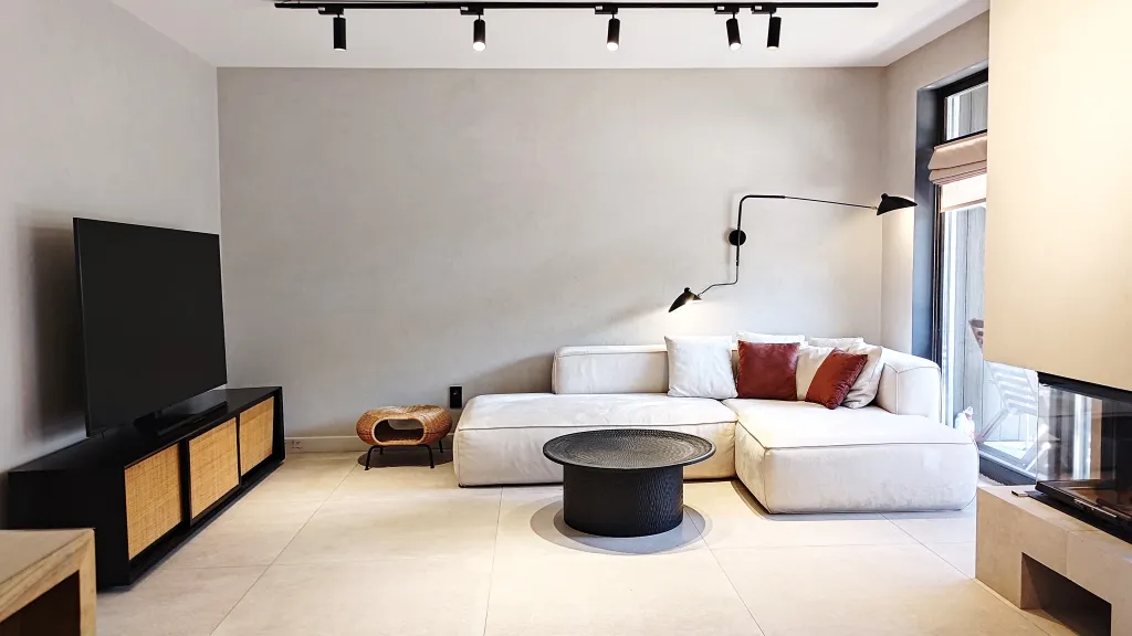 Таунхаус с джакузи и сауной. Камин. Панорамные окна. Барбекю.