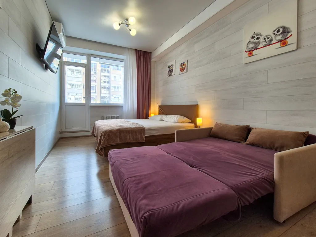 Квартира Квартира Студия с балконом у моря — Сириус